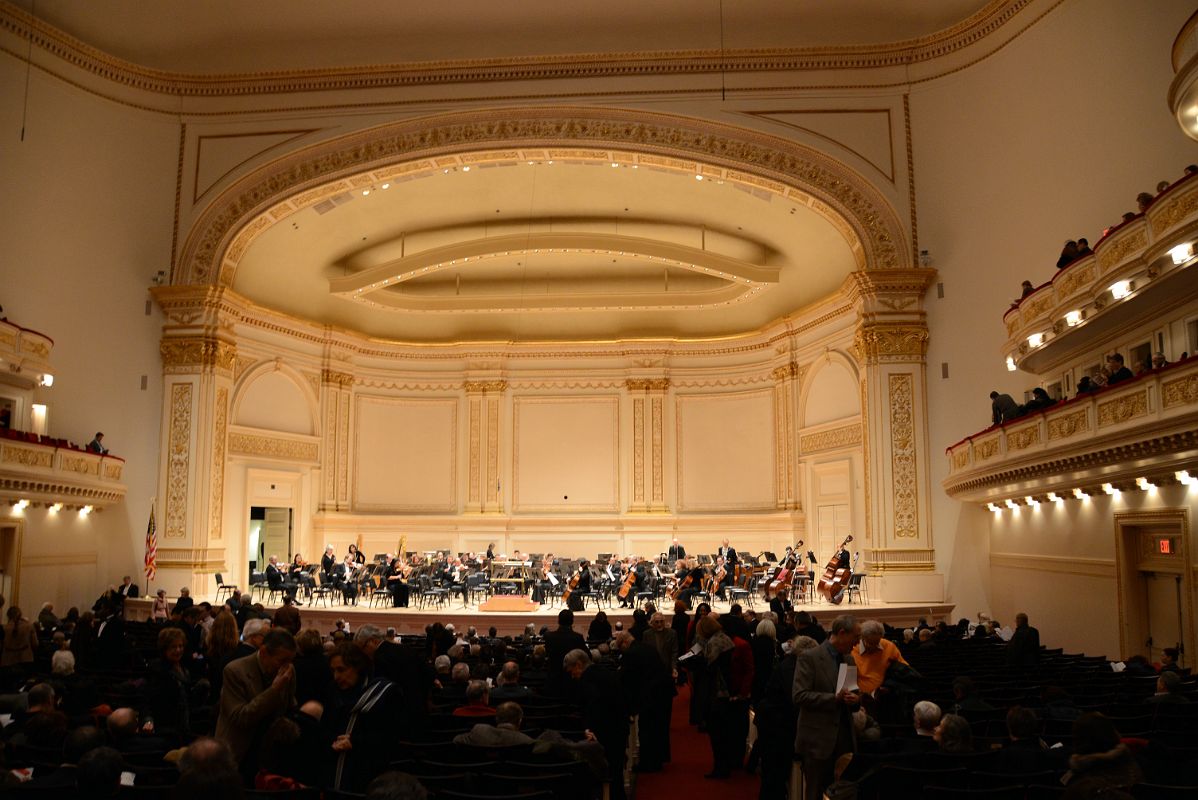 07 The Ronald O Perelman Stage In The Main Isaac Stern Auditorium At Carnegie Hall New York City
